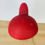 Pair of metal and brass lamps 50s Jean Boris Lacroix