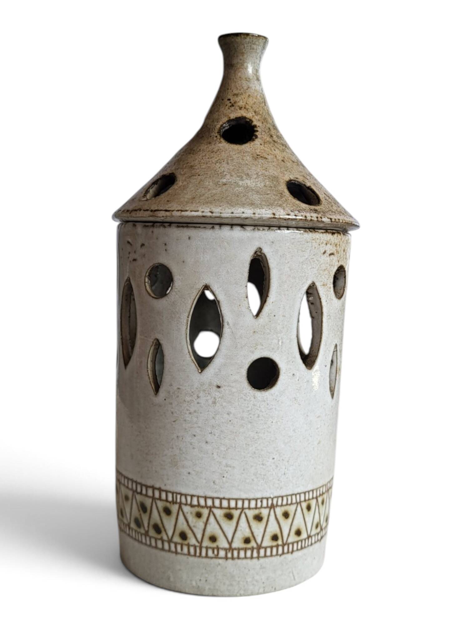 Ceramic lantern "La Fagoterie"