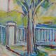 Swedish Oil on Canvas – “Sapri, Italy” by Gunnar Ingemar Erixon