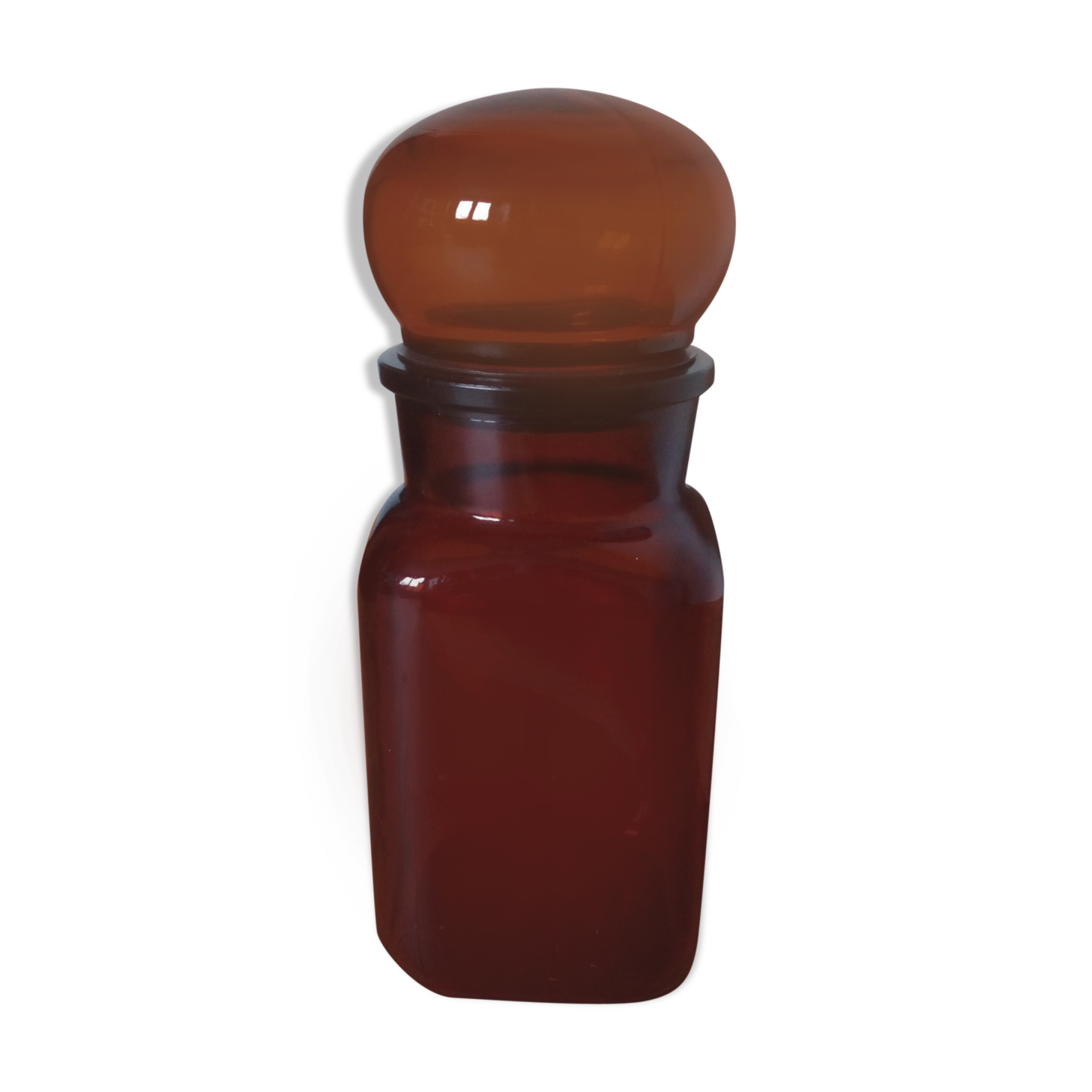 Apothecary bottle with cork