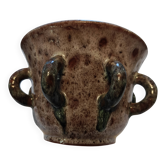 Accolay ceramic cache-pot vase