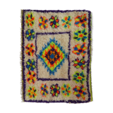 Colorful berber carpet 83 x 61 cm