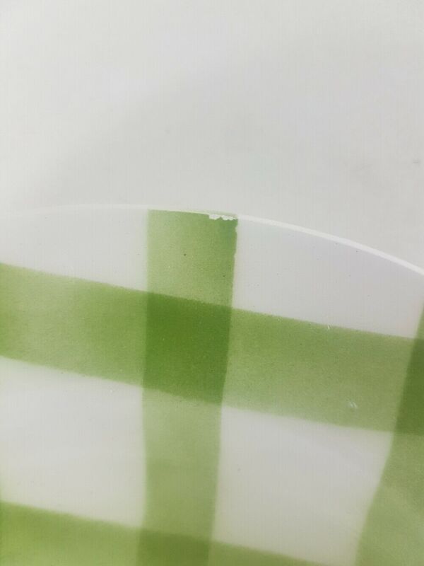 Lot de 11 assiettes creuses en faïence de Moulin des Loups Orchies modèle nappe