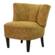 Fauteuil club design hollandais, revêtement en laine chaude et pieds en chêne massif, années 50