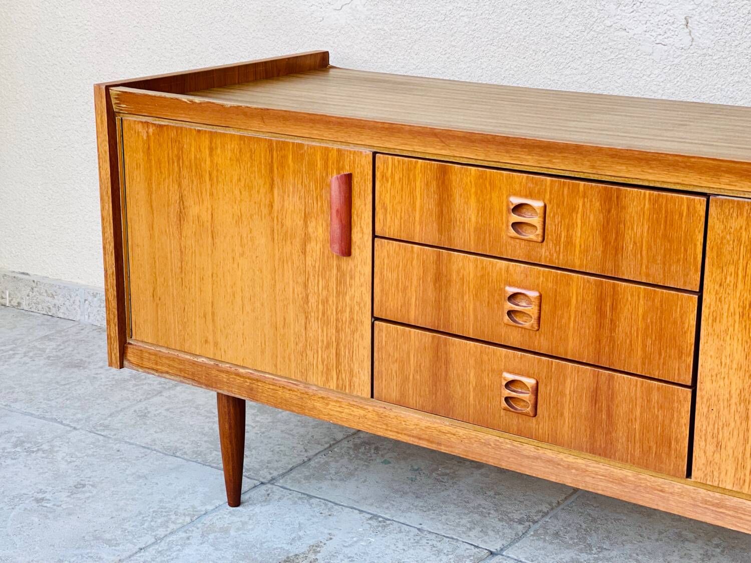 Scandinavian teak sideboard