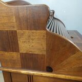 Art deco cylinder lady desk