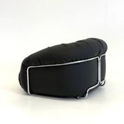 Italian Space Age armchairs in black