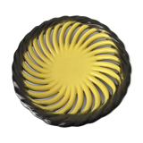 Twisted ceramic dish