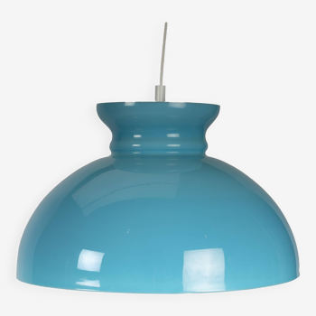 Turquoise vintage pendant lamp