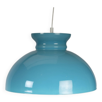 Turquoise vintage pendant lamp