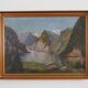 Painting "The River in the Mountains”, Scandinavian design, 1970s