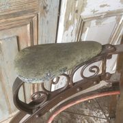 Bi child 1900 in metal and wood on base