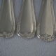 Fish service and its 6 silver-plated metal cutlery in the crossed ribbons model.