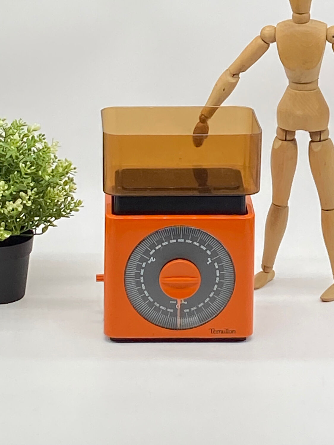 Scale Terraillon vintage orange 🧡, kitchen,