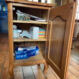 Oak bedside table