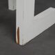 Asymmetrical modernist wooden chair, Netherlands, 1970s