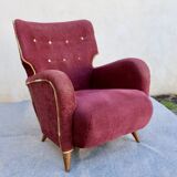 "Calysse" armchair Design by Henri Caillon for Erton, France, 1956