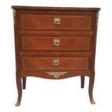 Petite commode marquettée de style transition