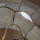 Suspension luminaire coquillage nacre Decor floral