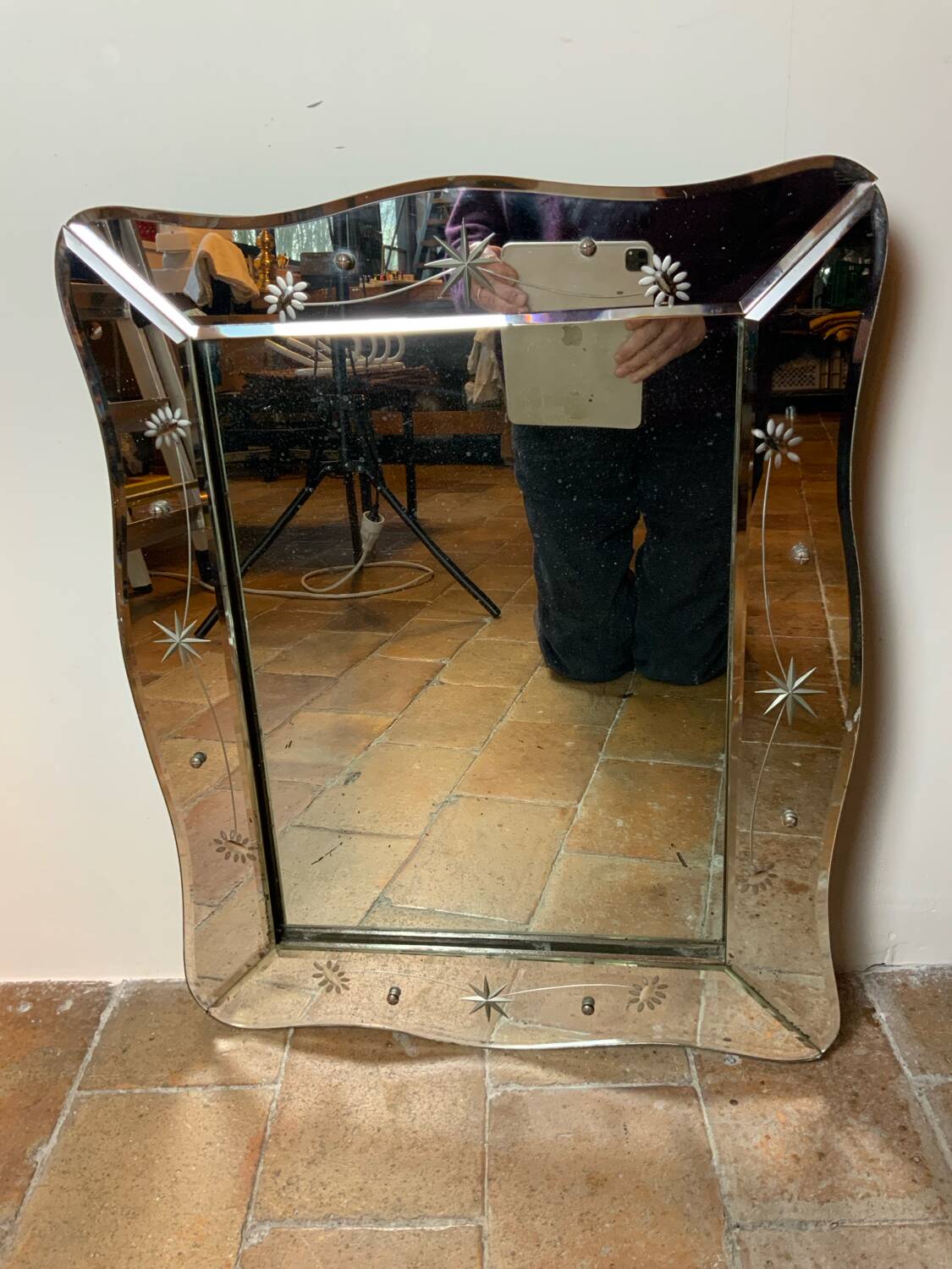 Art Deco Venetian Mirror