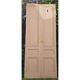 2 pairs of large antique Haussmann-style wardrobe doors from the 19th century.