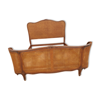 Bed basket cannage style Louis XV early XXeme