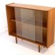 Low library, 1960s teak display case