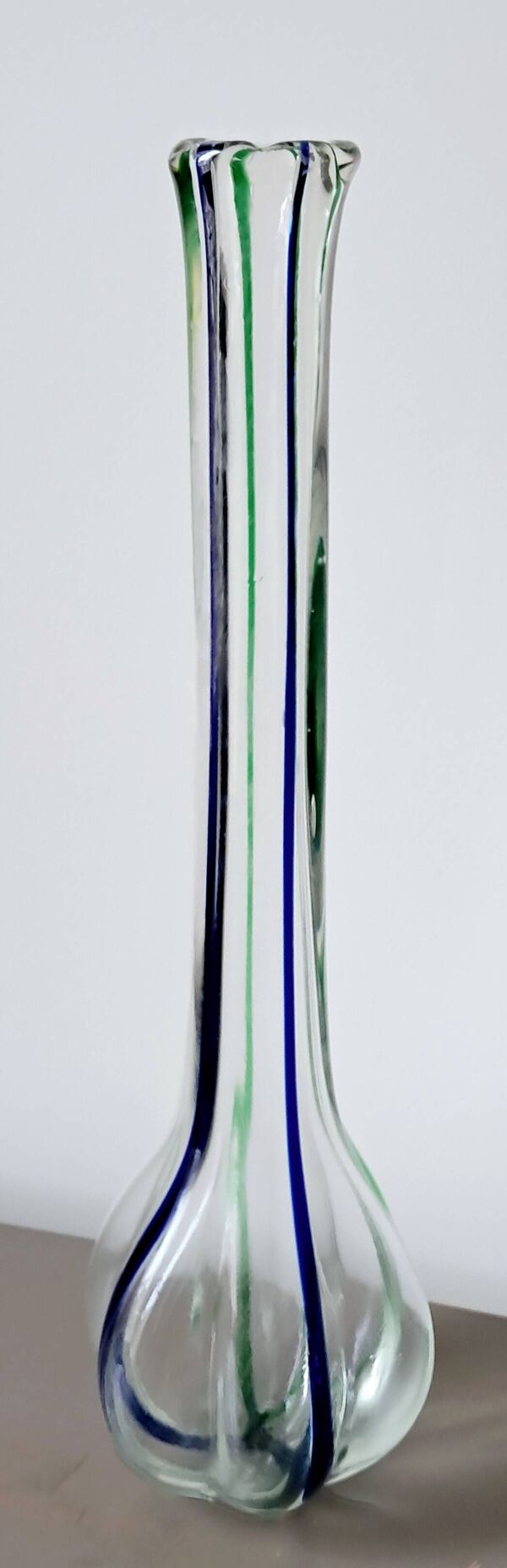 Vase Soliflore en verre Murano sommerso. Archimede Seguso. 1960/1970