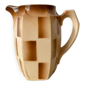 Pichet art déco damier