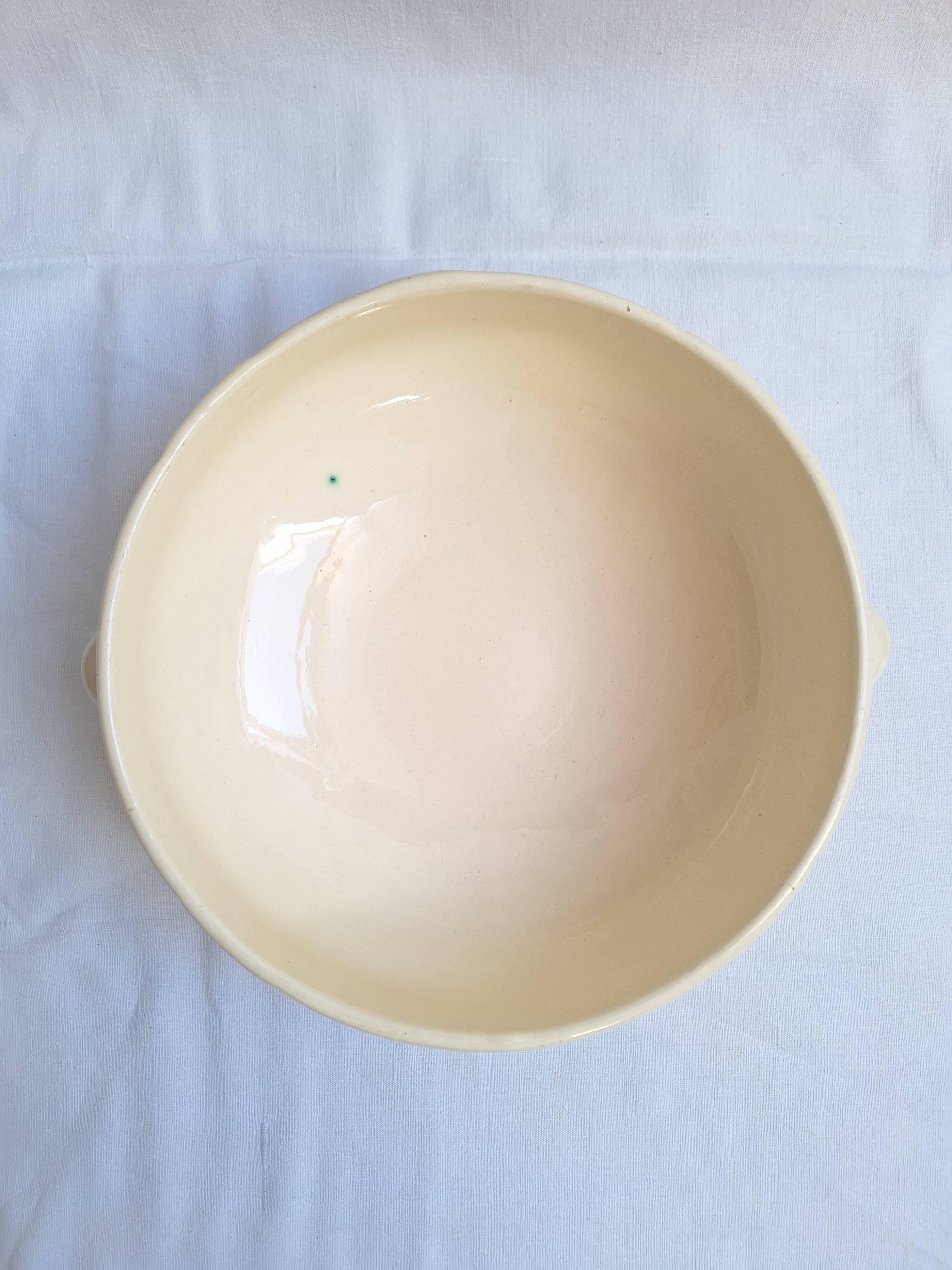 Digoin Sarreguemines Salad Bowl Model Lorraine