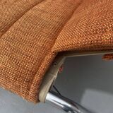 Chromed functionalist sofa by Viliam Chlebo, 1970´s, Czechoslovakia