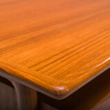 Model 75 Teak Desk by Gunni Omann for Omann Jun Furniture Factory, 1960s