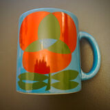 Ensemble de 5 mugs vintage waechtersbach w-germany