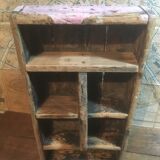 Toolbox with black patina handle
