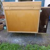 two low cabinets by Salvarani from the 1970s