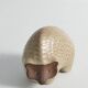 Scandinavian Modern zigzag patterned Earthenware Hedgehog, 1960s