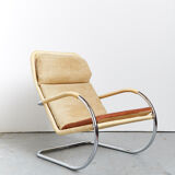 Anton Lorenz Bauhaus Cantilever D35 + Ottoman E35 for Tecta