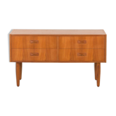 Small Danish teak sideboard with 4 drawers, 1960s