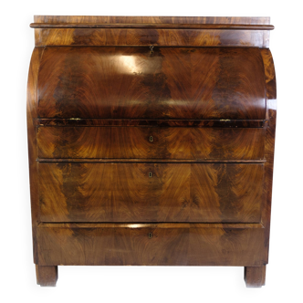 Commode à quatre tiroirs en acajou poli à la main des années 1820