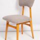 Curly grey chair from the 20th century, 1960s