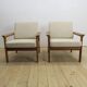 Paire de fauteuils en teck, Komfort Møbler, Danemark 1960