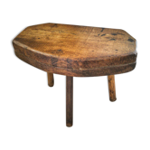 Brutalist tripod stool