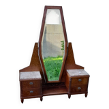 Art Deco dressing table with psyche