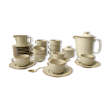 Speckled sandstone coffee service