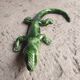 Salamander Lizard Vintage Glazed Ceramic