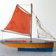 Giraud Sauveur brand half-deep hull basin sailing barque.