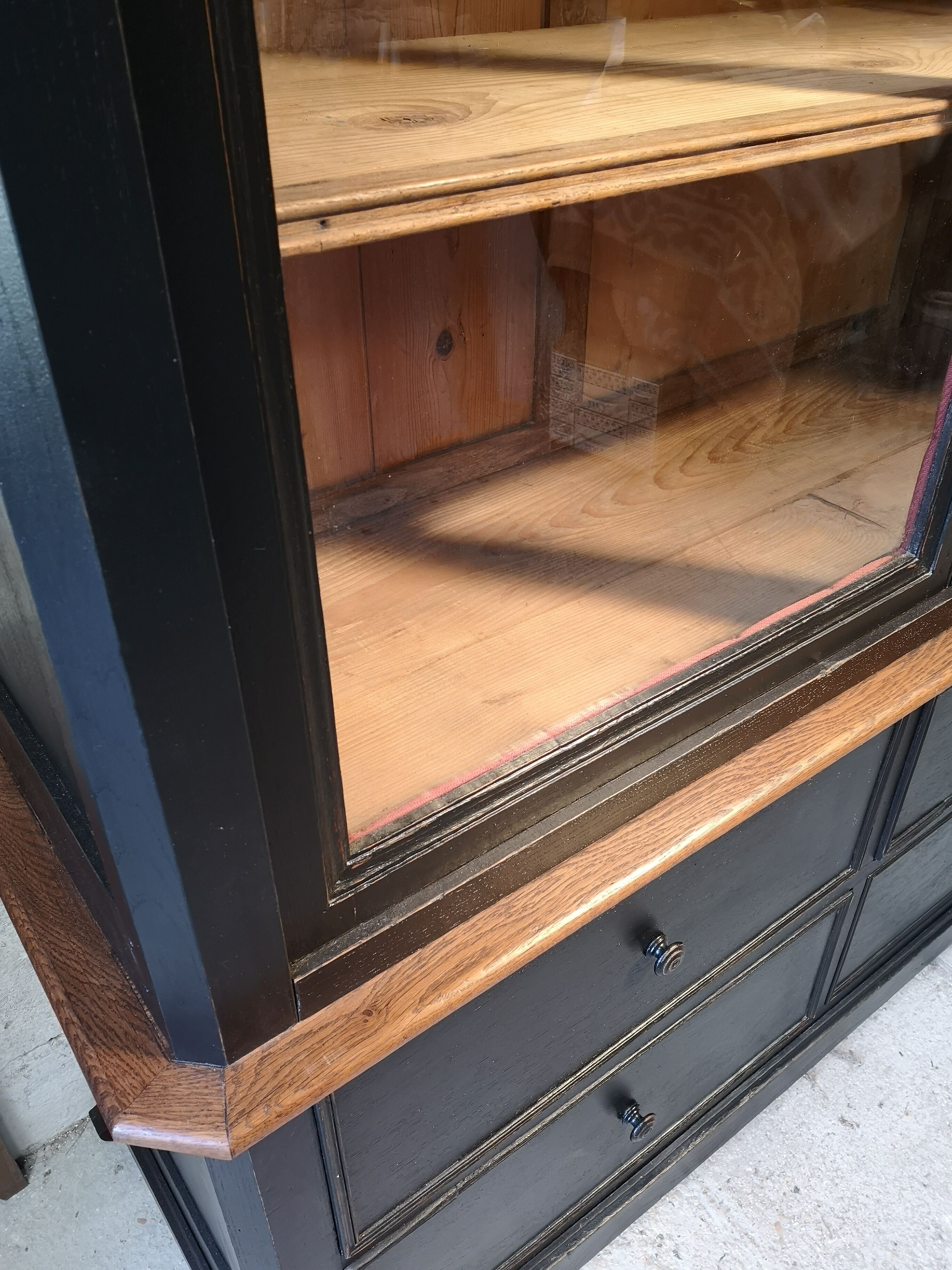 Louis Philippe Pharmacy Furniture Showcase