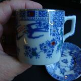 Asian Swallow Cup and Saucer