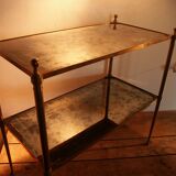 Brass end table from the 50s/70s