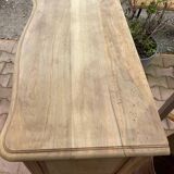 Raw wood chest of drawers